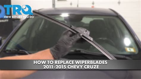 How To Replace Wiper Blades 2011 2015 Chevrolet Cruze YouTube