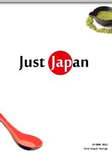 Animaci N Y Marketing En El Punto De Venta Just Japan Producto