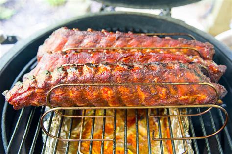 Big Green Egg Baby Back Ribs The Bbq Buddha