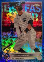 Aaron Judge Topps Chrome Logofractor Edition Blue Price