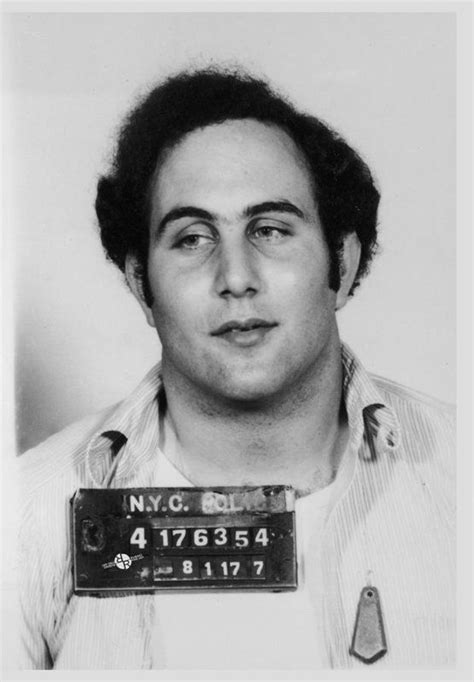 Son Of Sam David Berkowitz Mug Shot 1977 Vertical Art Print By Tony