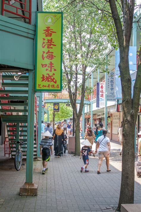 Old Chinatown In Chicago 3 Quarters Today