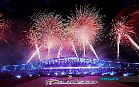 Sarawak Gets Sukma Going With Dazzling Opening Ceremony Bernama