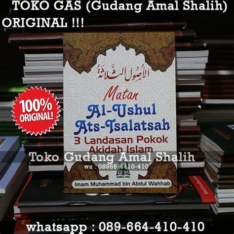 Jual Matan Al Ushul Ats Tsalatsah Dh Original Di Lapak Gudang Amal