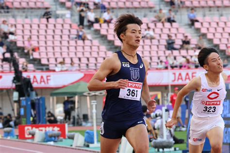 【第108回日本選手権】男子100m 予選5組：第108回 日本陸上競技選手権大会