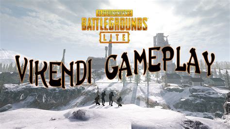 Pubg Lite Vikendi Update Youtube