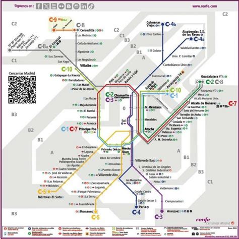 Renfe estrena el 2024 con su nuevo mapa de Cercanías de Madrid Esta es