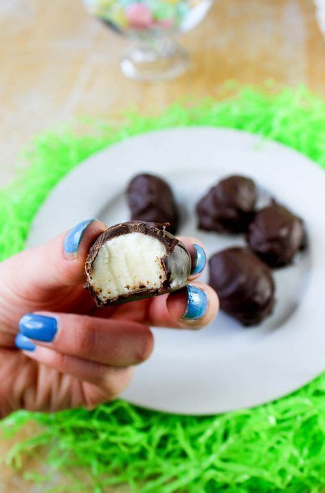 Old Fashioned Easter Candy Made With Potatoes And Dipped In Chocolate