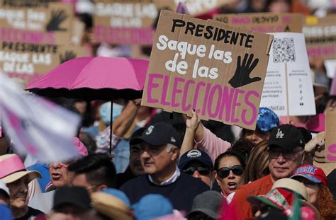 Acusan Al Gobierno De L Pez Obrador De Corrupto En Las Marchas Por La