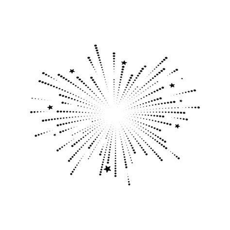 Premium Vector Firework Vector Icon Illustration