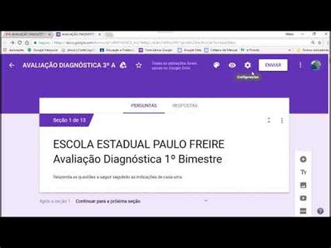 Editar Quest Es De Avalia Es No Google Forms Youtube