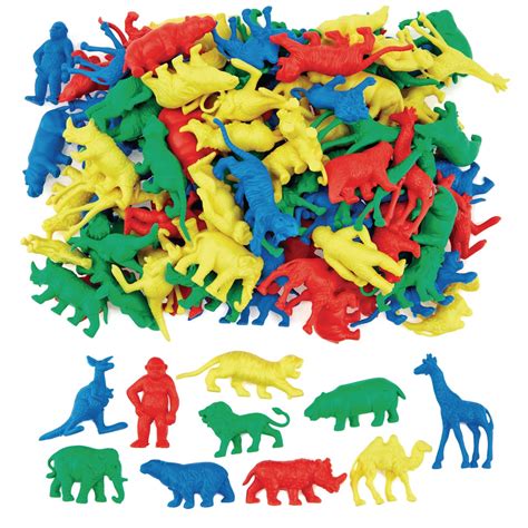 Wild Animal Counters In Jar Coocoovayia