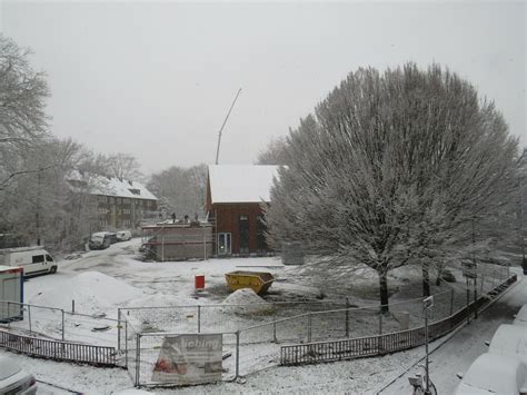 Was war den Heute los Der Winter ist noch nicht vorbei Essen Süd