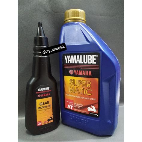 Jual PAKET OLI YAMALUBE SUPER MATIC 1L OLI YAMALUBE GEAR 150ML