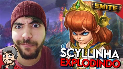 Scyllinha Explodinho Scylla Mid Master Ranked Conquista Smite Br