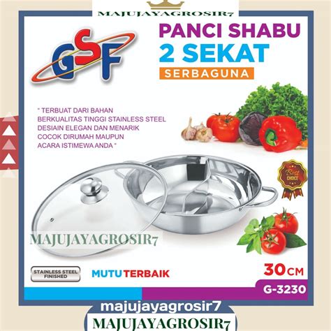 Jual PANCI SHABU GSF G 3230 PANCI SHABU 2 SEKAT 30CM GSF 3230 PANCI