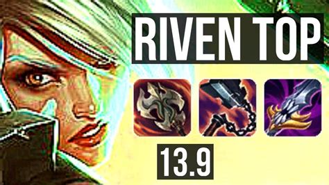 Riven Vs Nasus Top Solo Kills Games K Mastery Kr