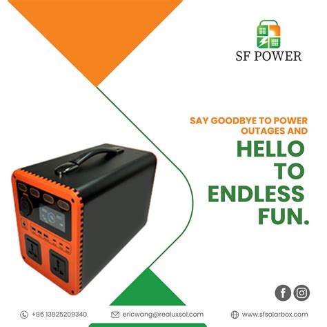 Say Goodbye to Power Outages and... - SF Power Generator