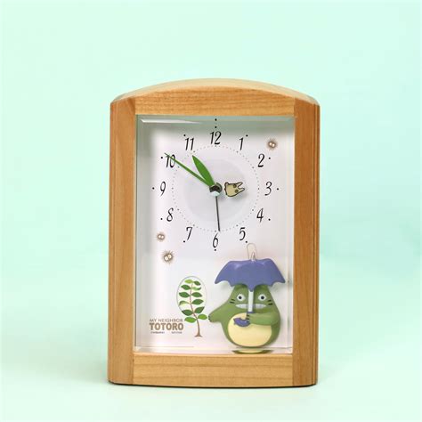 Studio Ghibli My Neighbor Totoro Alarm Music Clock Nabillera