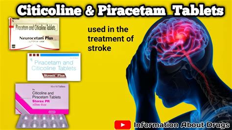 Citicoline And Piracetam Tablets Uses In Bangali Neurocetam Plus