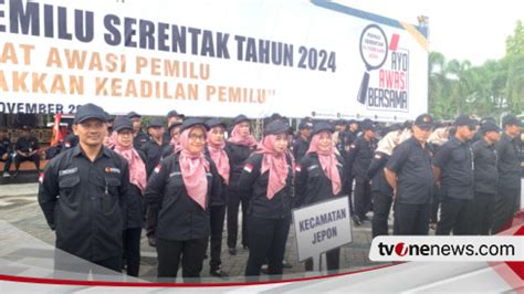 Cegah Pelanggaran Pemilu Bawaslu Blora Gelar Apel Siaga Pengawasan