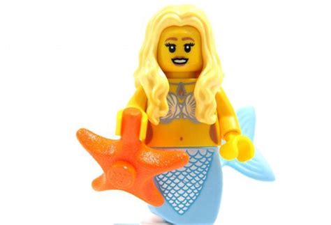 Lego Mermaid Minifigure Series Polybag Sereyna Serena Tail Hait