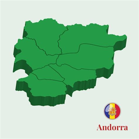 Premium Vector 3d Map Of Andorra Vector Stock Photos Designs