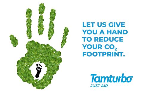 Reduce Your Compressed Air Carbon Footprint With Tamturbo Carbon