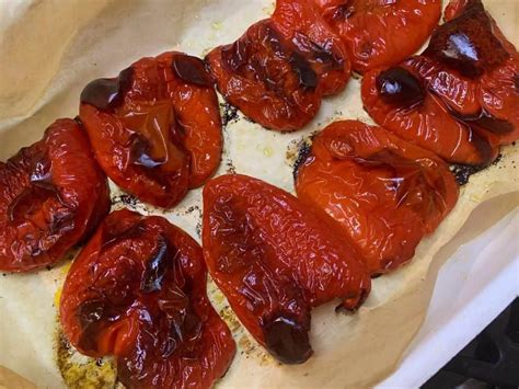 Marinated Roast Capsicum Recipe • Wife Made