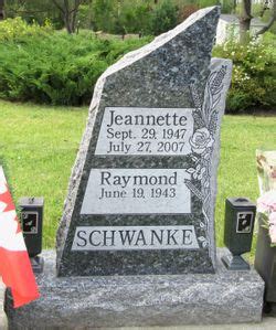 Jeannette Schwanke Find A Grave Memorial