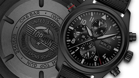 IWC Pilot's Watch Double Chronograph Top Gun Ceratanium For SIHH 2019 | aBlogtoWatch