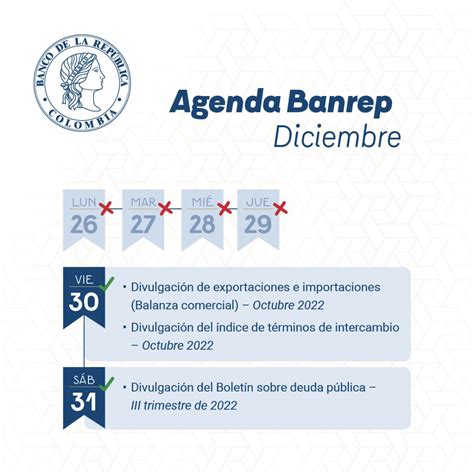 Banco Rep Blica On Twitter Agendabanrep Ag Ndese Esta Semana