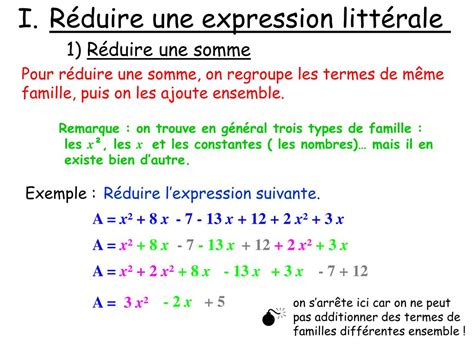 Calcul Litt Ral D Velopper Et R Duire Une Expression Me Math Matiques Hot Sex Picture