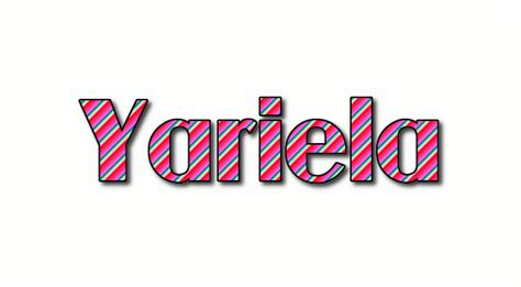 Yariela Logo | Free Name Design Tool from Flaming Text