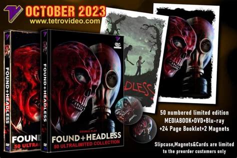 Ottobre 2023 Le Uscite Horror Di TetroVideo E Goredrome Pictures