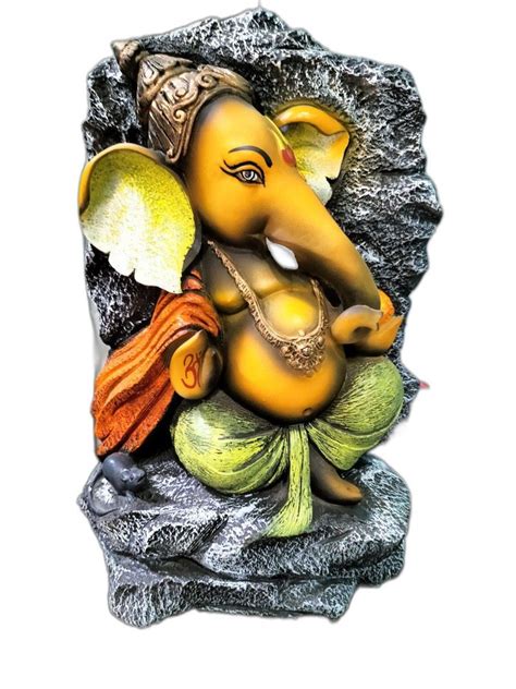 Multicolor 15 Inch Resin Ganesh Statue For Worship At Rs 700 In Meerut