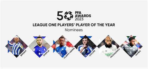 PFA League One Players' Player of the Year Nominees