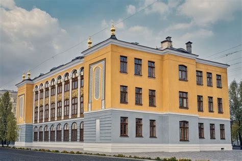 Russian architecture bathed in the brilliance of natural lig... by ...