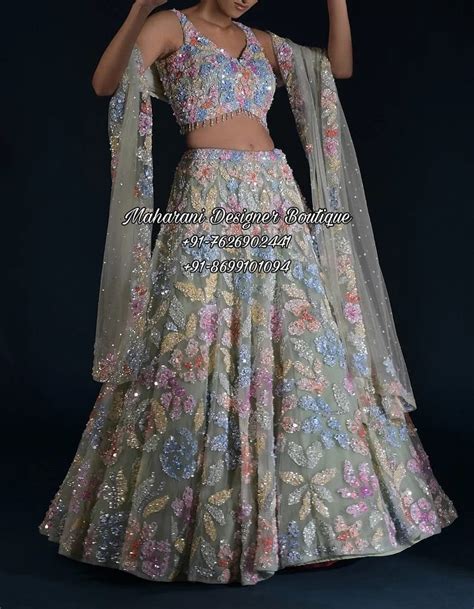 Woman Party Wear Lehenga Choli Maharani Designer Boutique