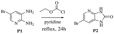 Scheme 1 Synthesis Of 6 Bromo 1h Imidazo[4 5 B]pyridin 2 3h One P2 Download Scientific