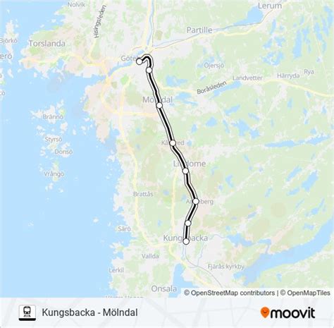 västtågen Route Schedules Stops Maps Göteborg Centralstation