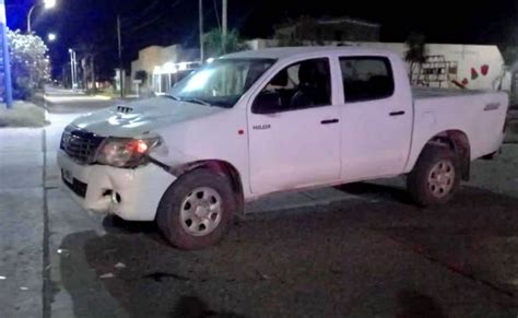 La hija del intendente Castro chocó a un motociclista con una camioneta