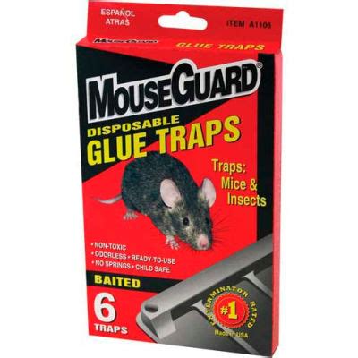 Pest Control | Rodent Control | Mouse Guard Disposable Mouse Glue Traps ...