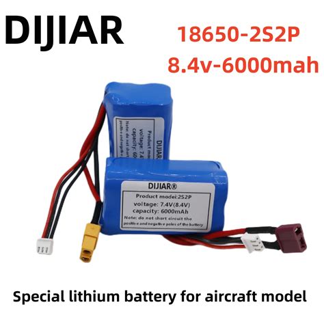 7 4V 6000mAh 18650 Lipo Battery For Udi U12A Syma S033g Q1 H100 H101