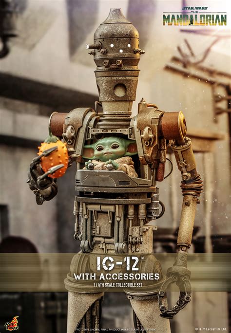 Hot Toys TMS 104 105 The Mandalorian IG 12 With Accessories Hot Toys Complete Checklist
