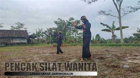 Neng Jamilah Gadis Desa Jago Bela Diri Pencak Silat Layung Mekar