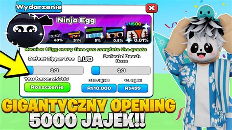 Ogromny Opening Exclusive Jajek W Arm Wrestle Simulator Ninja