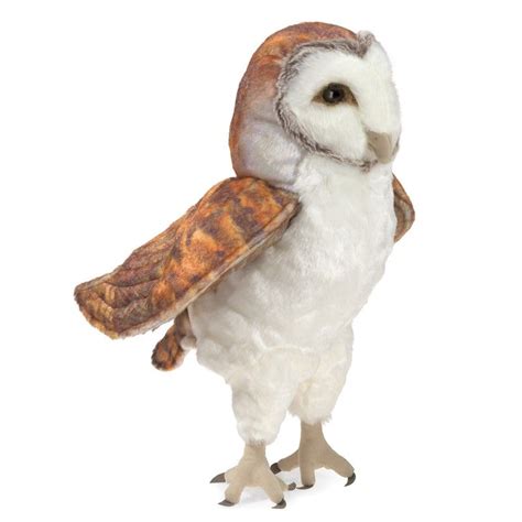 Folkmanis Owl Barn Canadian Puppet Shop Owl Pet Owl Hand Puppets