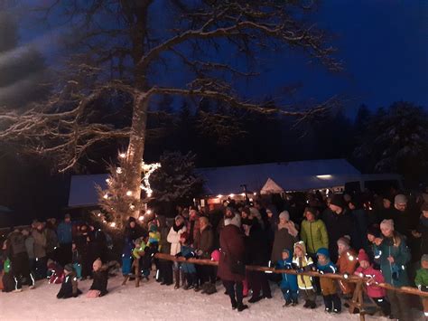 Waldweihnacht Im K Hholz Am Schw Bischer Albverein