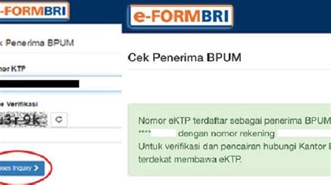 CEK MANDIRI Penerima Bantuan UMKM Secara Online Pakai NIK KTP Ada BLT